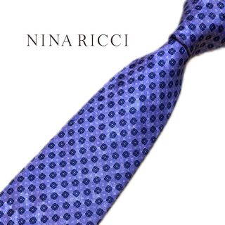 ニナリッチ(NINA RICCI)の【超美品✨】ニナリッチ ネクタイ 小紋柄【送料無料・即日発送】(ネクタイ)