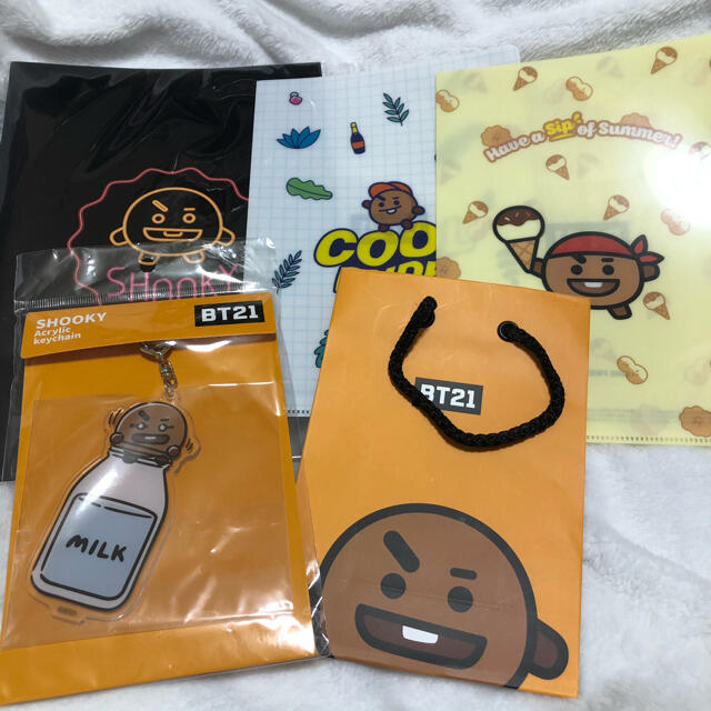 防弾少年団(BTS) 【お値下げ可能!!即日発送!!】BTS bt21 shooky グッズ セットの通販 by miyu's  shop｜ボウダンショウネンダンならラクマ