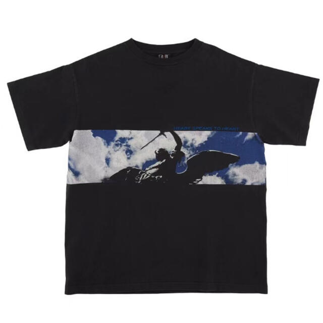 VETEMENTS ヴェトモン 18SS DHL再構築切替え半袖Tシャツ WSS18DHL1 マルチ