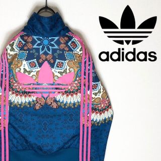 アディダス(adidas)のadidas アディダス ジャージ ブルゾン 大きめ スポーツMIX 激レア(ブルゾン)