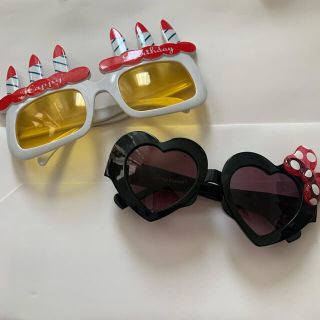 ディズニー(Disney)のディズニー&バースデーサングラスセット(キャラクターグッズ)