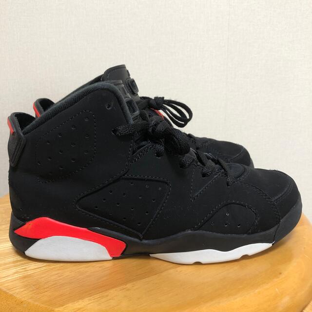 NIKE(ナイキ)のAIR JORDAN 6 PS インフラレッド【21.0cm】 キッズ/ベビー/マタニティのキッズ靴/シューズ(15cm~)(スニーカー)の商品写真