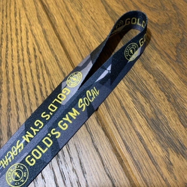 GOLD GYM SOCAL限定ネックストラップ ゴールドジムベニスの通販 GOLD GYM SOCAL限定ネックストラップ ゴールドジムベニスの通販