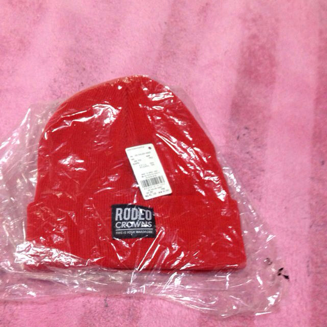 RODEO CROWNS(ロデオクラウンズ)のロデオ ニット帽 レディースの帽子(ニット帽/ビーニー)の商品写真