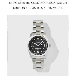 シンゾーン(Shinzone)の最終価格！コラボウォッチ　SEIKO Shinzone 時計(腕時計)