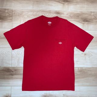 ダントン(DANTON)のDANTON Tシャツ　38  レッド(Tシャツ/カットソー(半袖/袖なし))