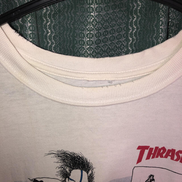 THRASHER - thrasher tシャツ 90年 パスヘッドの通販 by aq THRASHER - thrasher tシャツ 90年 パスヘッドの通販 by aq