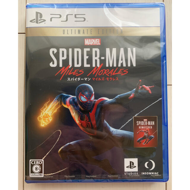 MARVEL(マーベル)のMarvel's Spider-Man Miles Morales PS5 エンタメ/ホビーのゲームソフト/ゲーム機本体(家庭用ゲームソフト)の商品写真