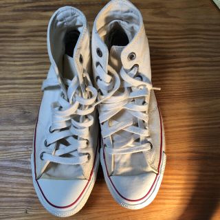 コンバース(CONVERSE)のコンバース オールスター　made in usa 80s ホワイト(スニーカー)