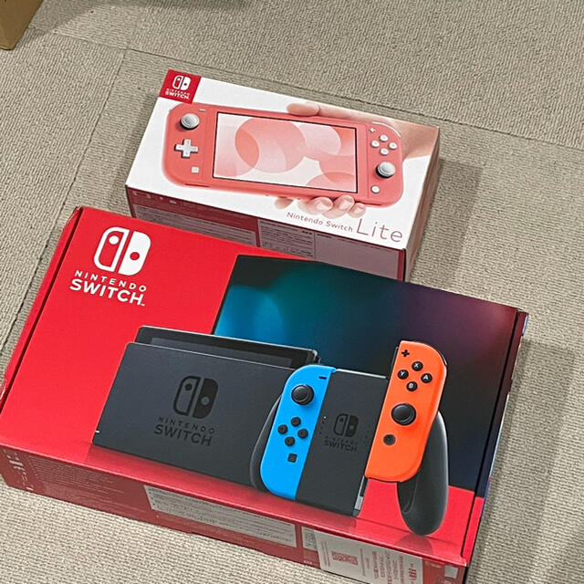 Nintendo SwitchとSwitch liteのセット