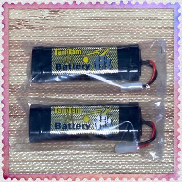 未使用　7.2V 1500mAh Ni-cd バッテリー　2本セット エンタメ/ホビーのおもちゃ/ぬいぐるみ(ホビーラジコン)の商品写真