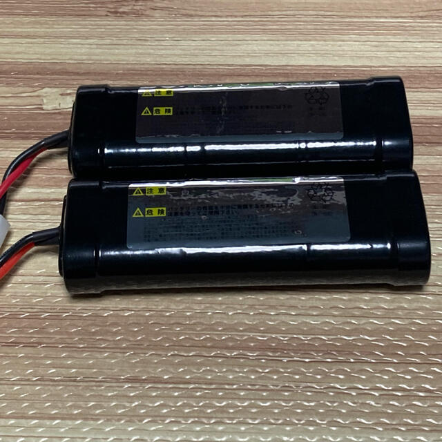 未使用　7.2V 1500mAh Ni-cd バッテリー　2本セット エンタメ/ホビーのおもちゃ/ぬいぐるみ(ホビーラジコン)の商品写真