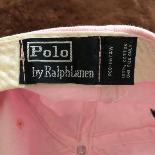 POLO RALPH LAUREN(ポロラルフローレン)のpoloRalphLauren キャップ　帽子 レディースの帽子(キャップ)の商品写真