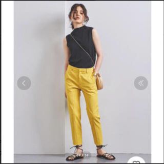 ユナイテッドアローズ(UNITED ARROWS)のユナイテッドアローズ　UBCB パンツ　黄色　34(その他)