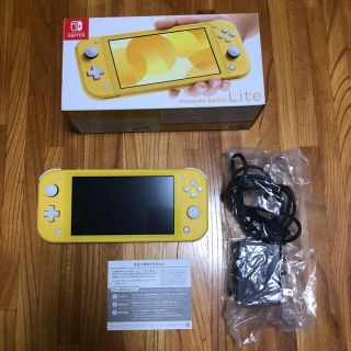 ニンテンドースイッチ(Nintendo Switch)の任天堂　Nintendo Switch Lite イエロー　中古(家庭用ゲーム機本体)