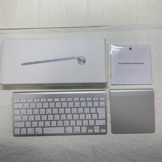 Apple(アップル)のApple wireless keyboard Trackpad スマホ/家電/カメラのPC/タブレット(PC周辺機器)の商品写真