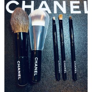 シャネル(CHANEL)のシャネル　ブラシセット　5本　ミニコフレ　新品未使用(ブラシ・チップ)