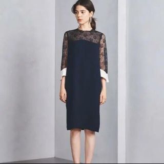 UNITED ARROWS - FLICKA レースコンビワンピースの通販 by S shop