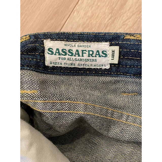 SASSAFRAS(ササフラス)のササフラス フォールリーフパンツ メンズのパンツ(デニム/ジーンズ)の商品写真