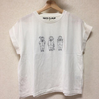 シマムラ(しまむら)のしまむら ×  NICE CLAUP Tシャツ(Tシャツ(半袖/袖なし))