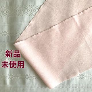 半衿 ちりめん ＊ 薄ピンク(和装小物)