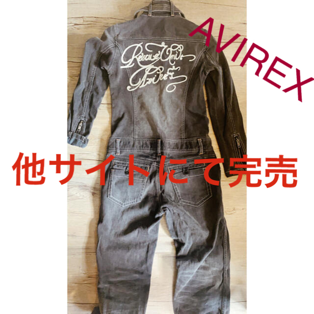 AVIREX。デザインつなぎ オールインワン 値下げしました 素敵な 28