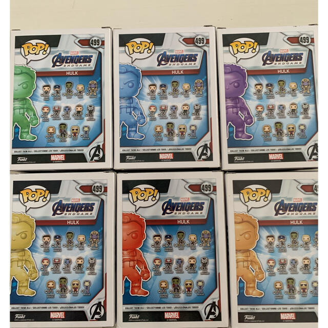 funko  pop ハルク Avengers アベンジャーズ 6種セット