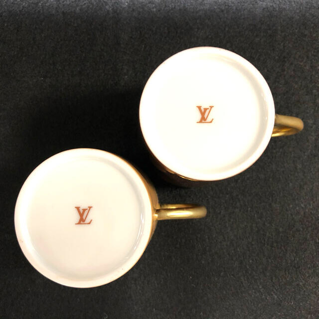 ルイヴィトン　コーヒーカップ（小）ペア　入手困難　非売品　レア　VIPルーム使用 1