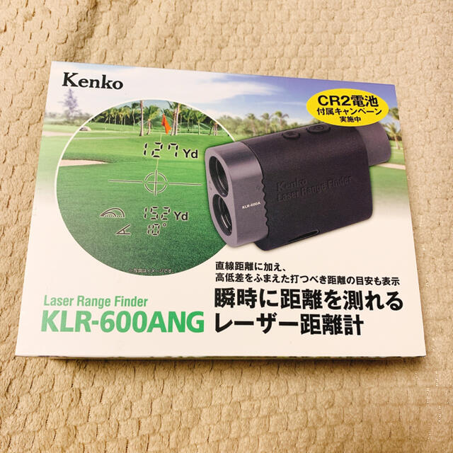 質量約220g付属品含まず【新品】kenko 携帯型レーザー距離計　KLR-600ANG