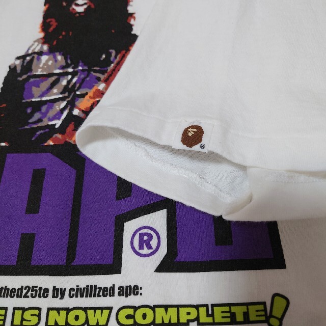 A BATHING APE(アベイシングエイプ)のA BATHING APE 猿の惑星コラボ 海外輸入品 メンズのトップス(Tシャツ/カットソー(半袖/袖なし))の商品写真