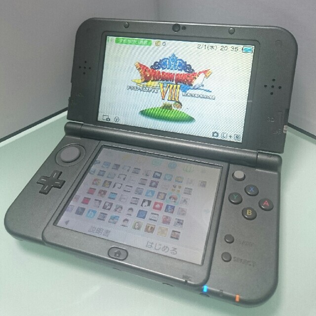 【傷あり特売！ソフト内蔵あり完動品】 new3DS LL 　ドラクエ　など