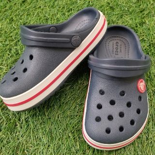 クロックス(crocs)の新品未使用  クロックス  サンダル  16cm crocs  ﾋﾞｰﾁｻﾝ(サンダル)