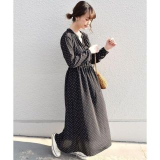 シップスフォーウィメン(SHIPS for women)のSHIPS  ドットワンピース(ロングワンピース/マキシワンピース)