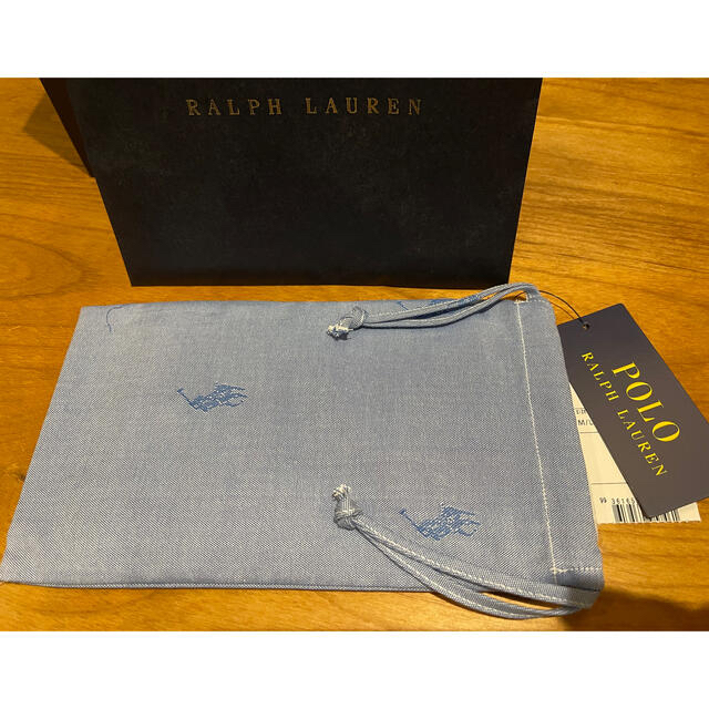 POLO RALPH LAUREN(ポロラルフローレン)の父の日に！新品　正規品　ポロラルフローレン 巾着マスクケース　セット メンズのファッション小物(その他)の商品写真