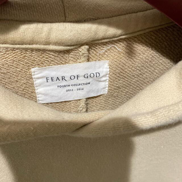 FEAR OF GOD 4thコレクション　フルジップ　パーカー