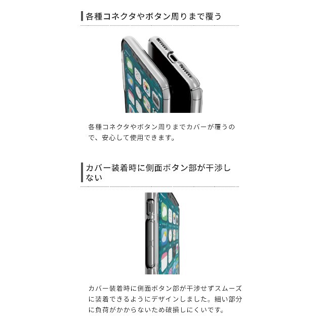 ELECOM(エレコム)の新品未開封  iphone XS X スマホケース  エレコム シェルカバー スマホ/家電/カメラのスマホアクセサリー(iPhoneケース)の商品写真