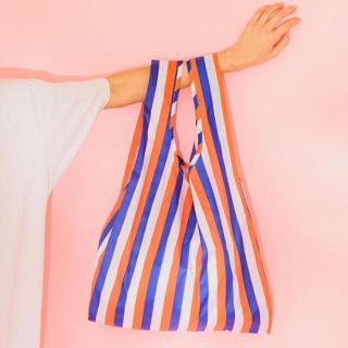 ビームス(BEAMS)のbaggu ストライプ柄エコバッグ　スタンダード(エコバッグ)