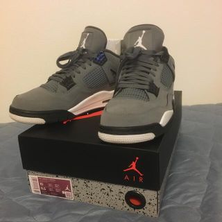 ナイキ(NIKE)のNIKE AIR JORDAN4 COOL GREY(スニーカー)