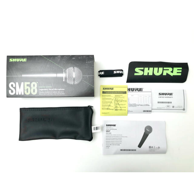 SHURE SM58 スイッチ付き 楽器のレコーディング/PA機器(マイク)の商品写真