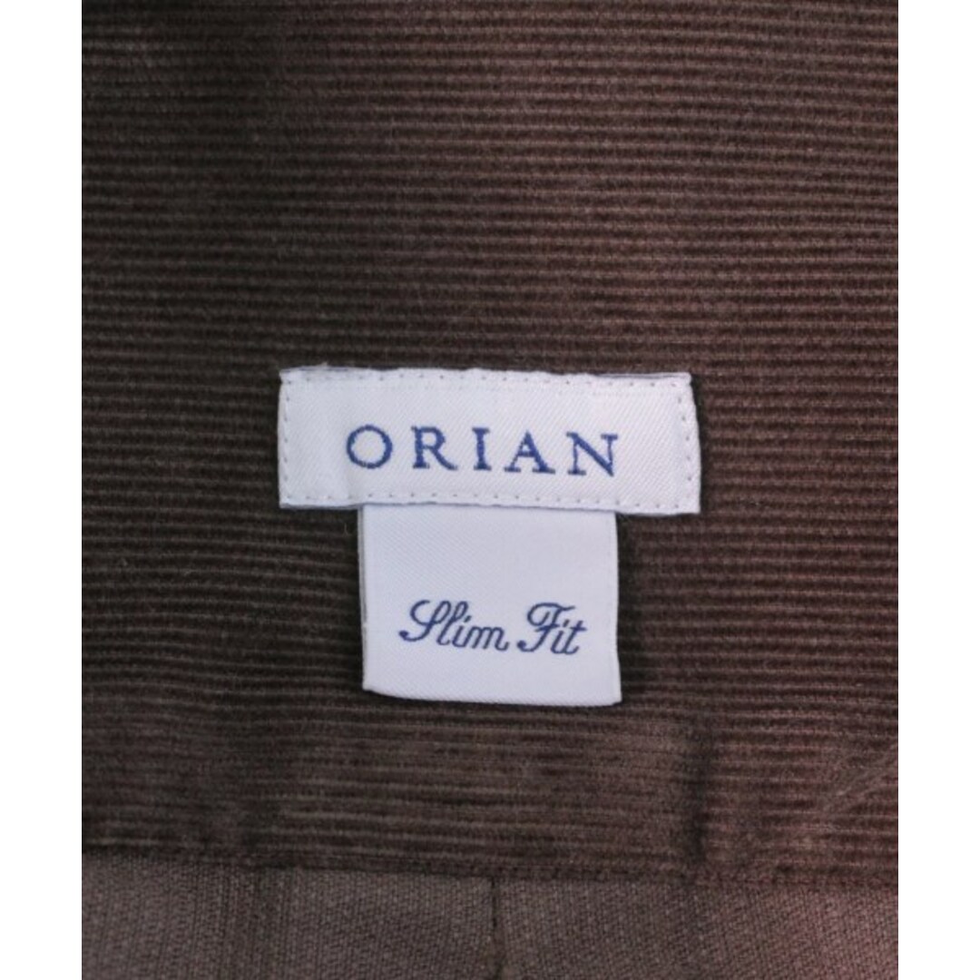 ORIAN オリアン カジュアルシャツ 39(M位) こげ茶