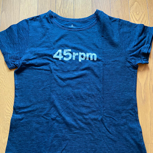 45rpm - 45rpm インディゴ Tシャツの通販 by パイン's shop 45rpm - 45rpm インディゴ Tシャツの通販 by パイン's shop