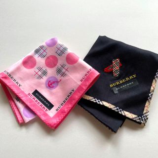 バーバリー(BURBERRY)の未使用 BURBERRY レディース ハンカチ ノバチェック 2枚セット (ハンカチ)