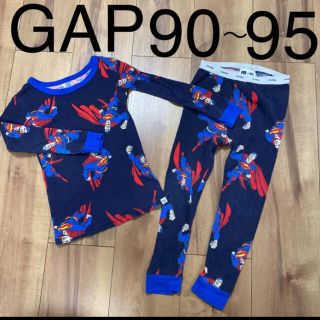 ベビーギャップ(babyGAP)のGAPBaby ギャップ　男の子　パジャマ　長袖長ズボン90 95 スーパーマン(パジャマ)