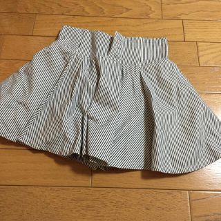 ラブトキシック(lovetoxic)のラブトキシック デニムストライプキュロットパンツ(パンツ/スパッツ)