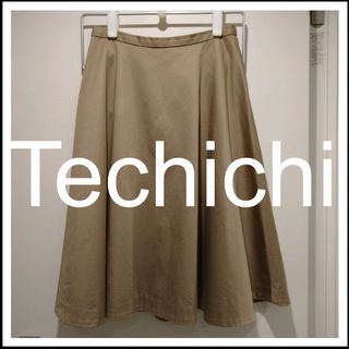 テチチ(Techichi)の▼Techichi テチチ ひざ丈 フレアスカート Mサイズ(ひざ丈スカート)