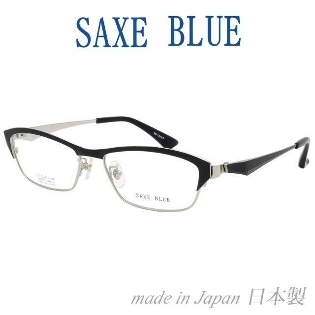 999.9(フォーナインズ)の新品SAXE BLUE サーモントブロー メガネ SB-7073 日本製 メンズのファッション小物(サングラス/メガネ)の商品写真