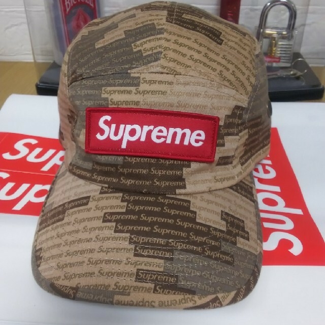 Supreme(シュプリーム)のSupreme Military Camp Cap Tan Camo メンズの帽子(キャップ)の商品写真