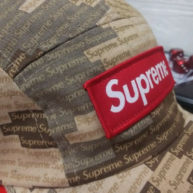 Supreme(シュプリーム)のSupreme Military Camp Cap Tan Camo メンズの帽子(キャップ)の商品写真