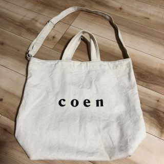 コーエン(coen)のcoen2WAYロゴトートバッグ(トートバッグ)