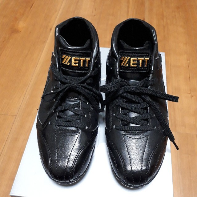 ZETT(ゼット)のしばふ様専用　ZETT　ゼット　野球　スパイク　24.5センチ スポーツ/アウトドアの野球(シューズ)の商品写真